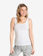 weißes tank top damen Spirit of Om Tanktop Satti weiß