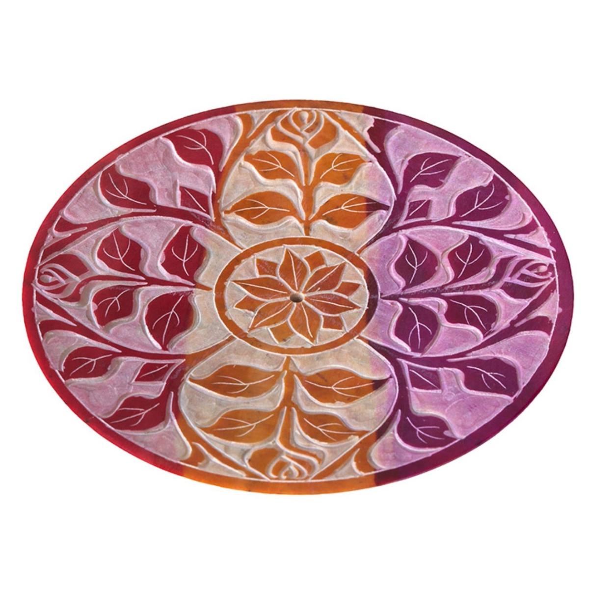 AlayaSol Yogashop Raeucherstaebchen Halter rund bunt