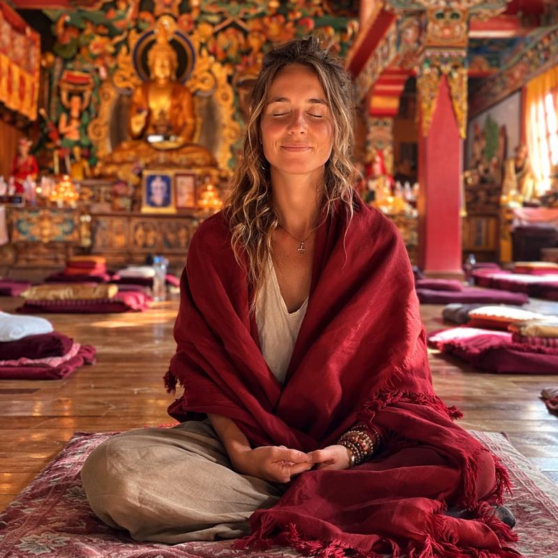 AlayaSol Yogashop Meditationsschal