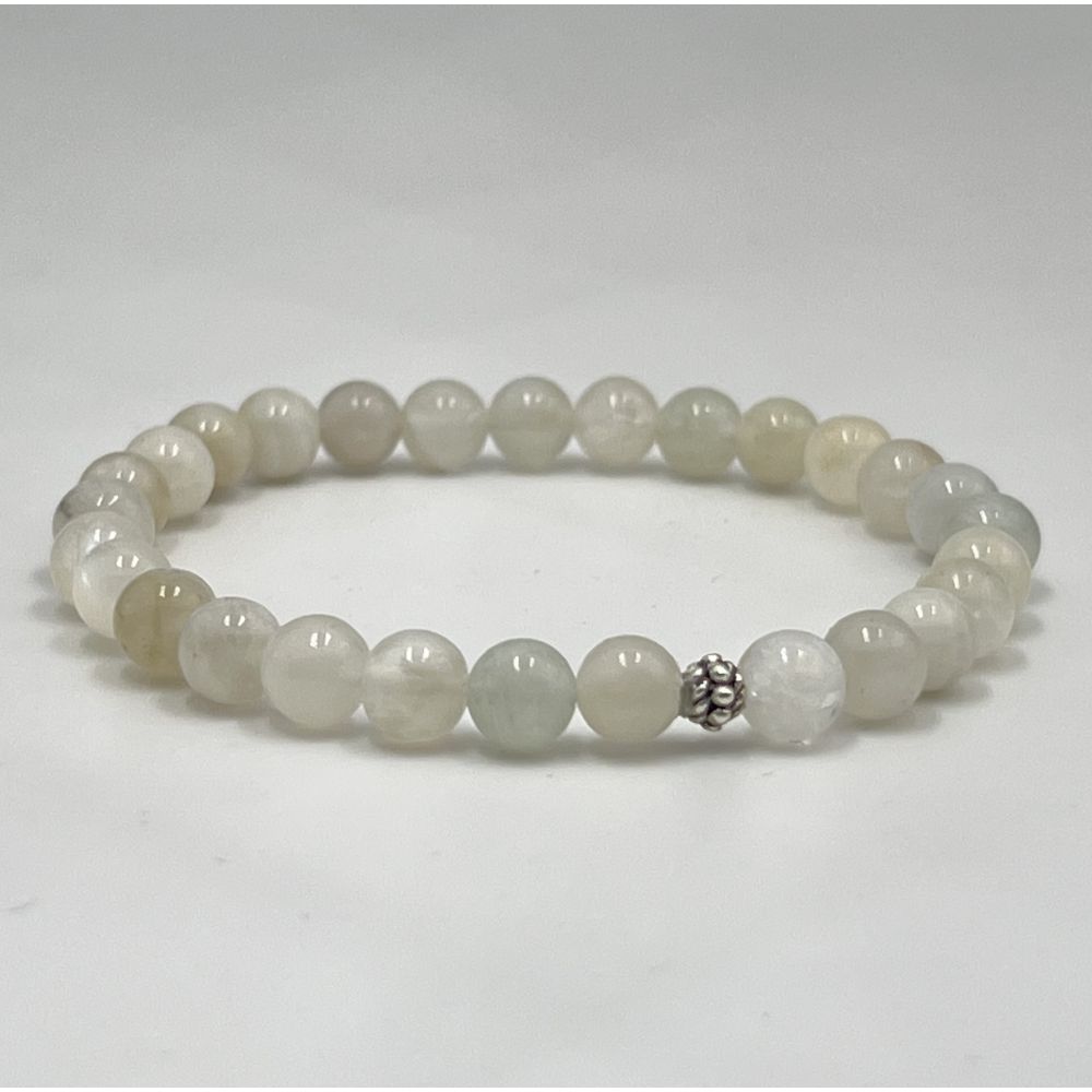 Armband mit Heilstein Mondstein