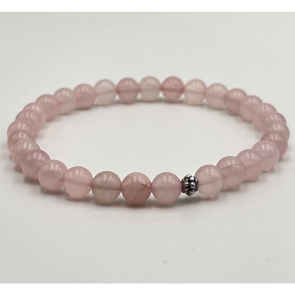 Armband Heilstein Rosenquarz