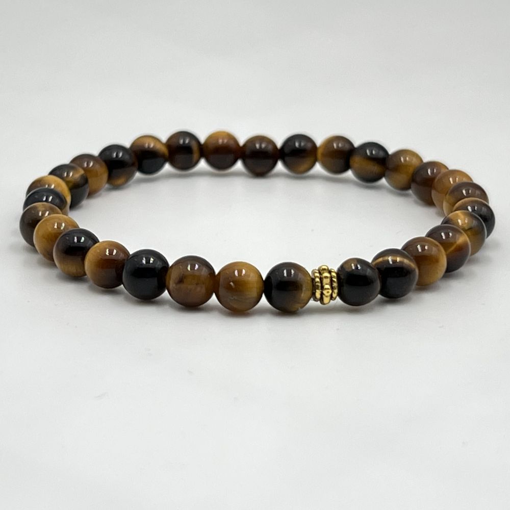 Armband mit Heilstein Tigerauge