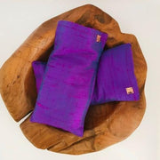 Augenkissen aus Seide mit Lavendel und Leinsamen