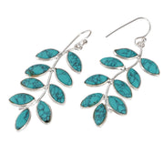 Boho Ohrhaenger Bollywood tuerkis