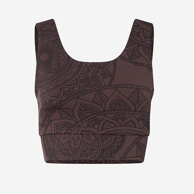 Yoga BH Guna in braun von Spirit of Om