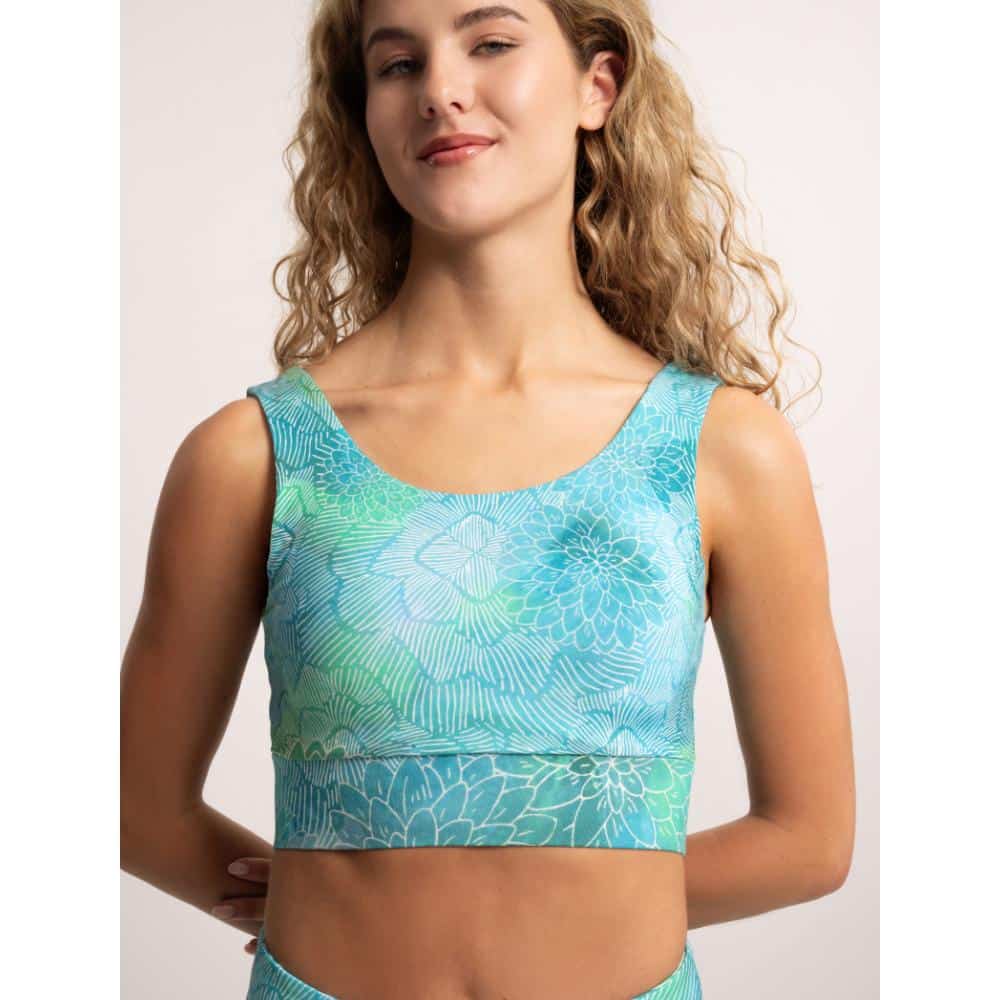 Yoga Set Spirit of Om Bra Yoga BH Madhu kristallblau