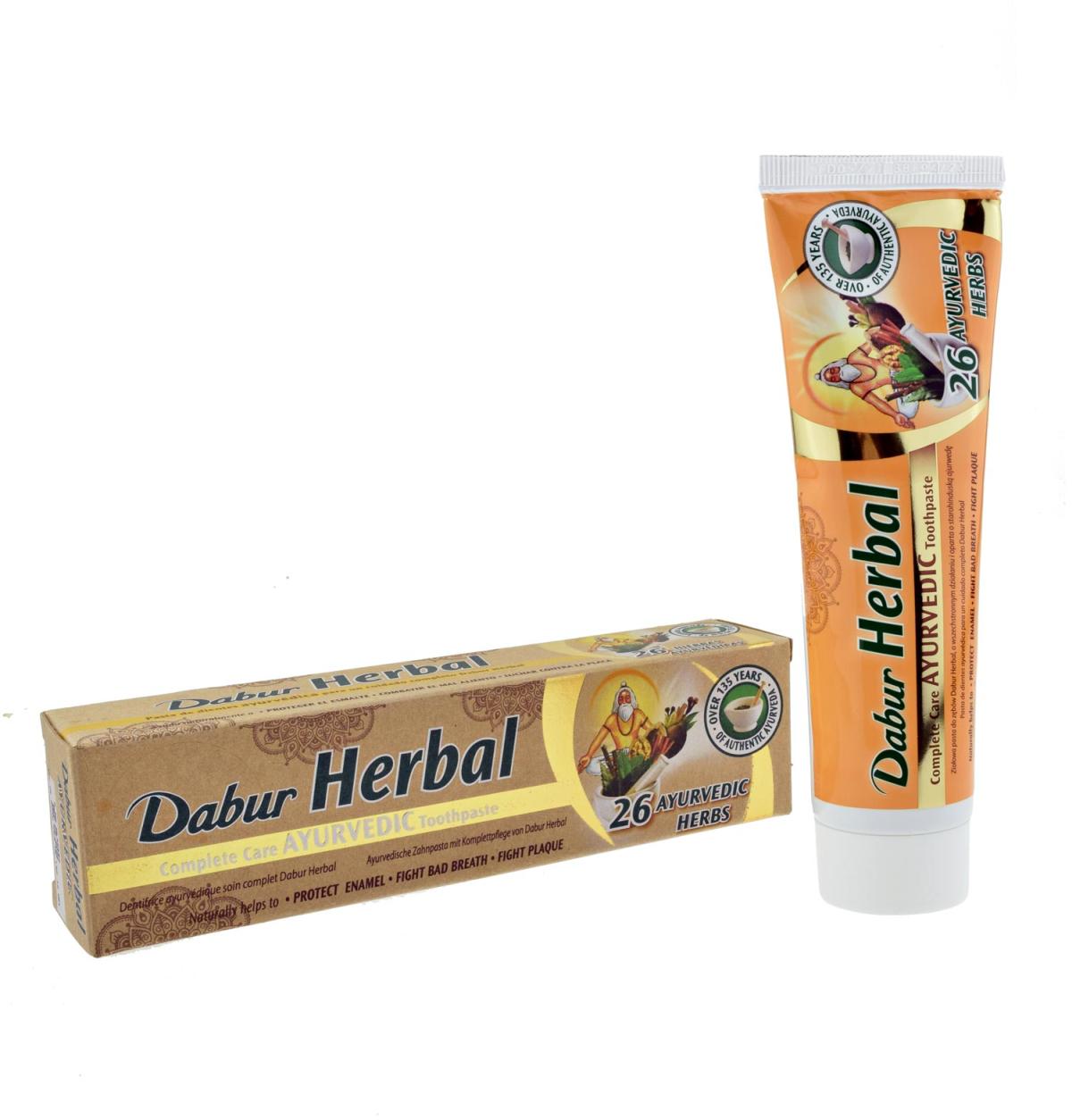 Dabur Herbal ayurvedische Zahnpasta mit 26 Kräutern