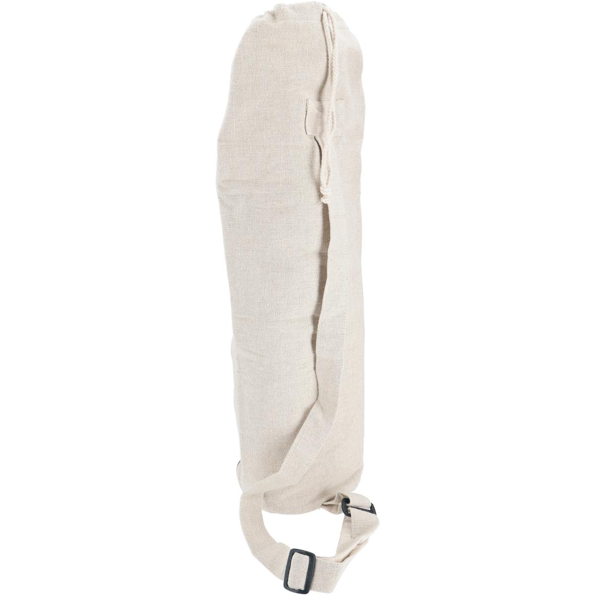 Ethno Yogamatten Tasche hell robuste Baumwolle mit Kordelzug vorstellbarer Schultergurt