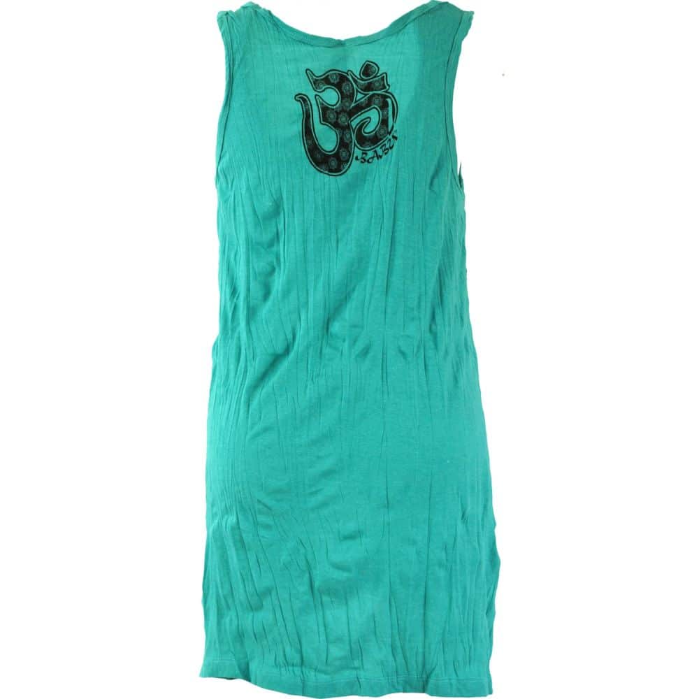 Ganesha Shirt cooles Minikleid im Krinkel Look Rueckseite