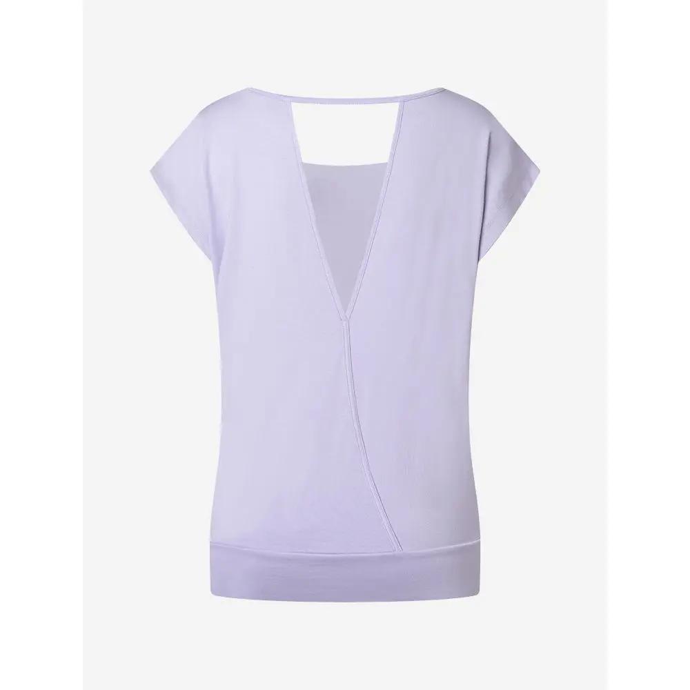 Spirit of Om Shirt Jangama in der Farbe flieder Rueckenansicht