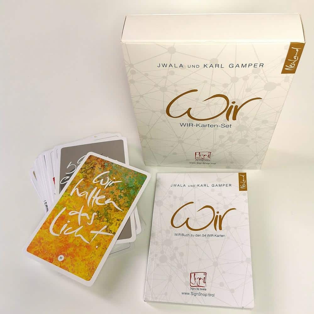 Wir Kartenset von Karl und Jwala Gamper