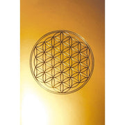 Karte Blume des Lebens gold