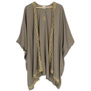 Strandkimono olive