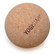 Faszienball aus Kork mit Durchmesser 8 cm von Yogistar