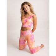 Yoga Outfit Set, Yoga BH Bra Madhu fuchsia und Legging von Spirit of OM