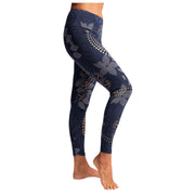 Yoga Leggings Maui in tiefblau von Spirit of Om
