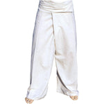 Meditationshose Herren weiss Wickelhose