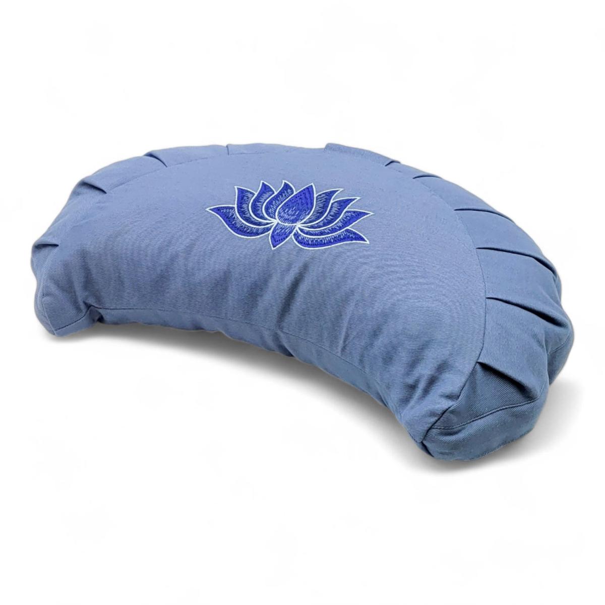 Meditationskissen Halbmond Lotus