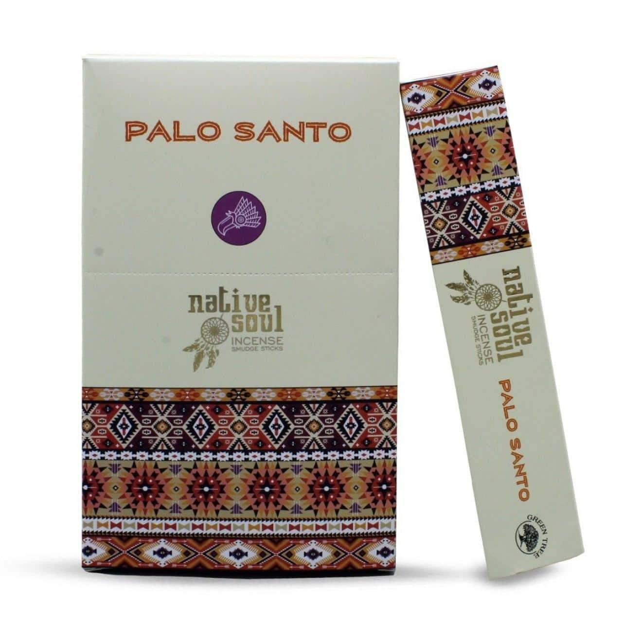 Raeucherstaebchen Palo Santo von Green Tree Native Soul in huebscher Verpackung