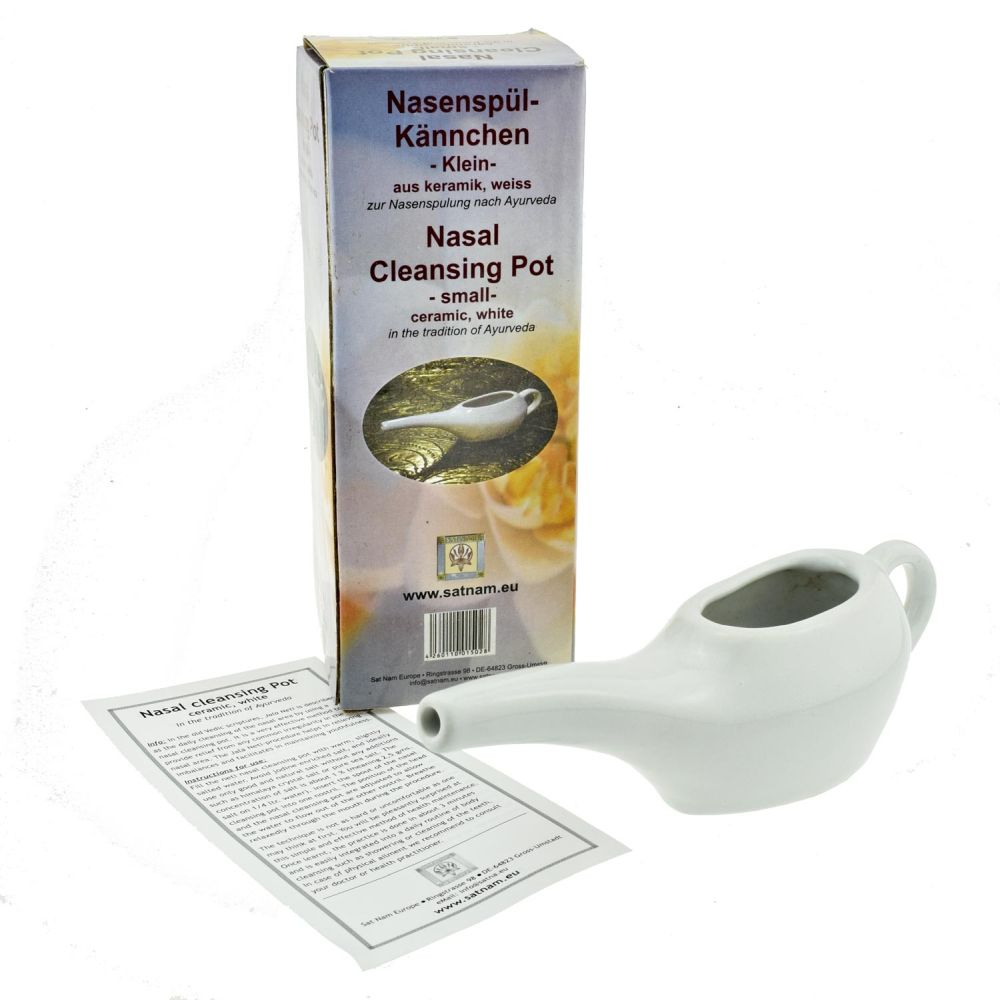 Ayurvedisches Neti Nasenspülkännchen klein