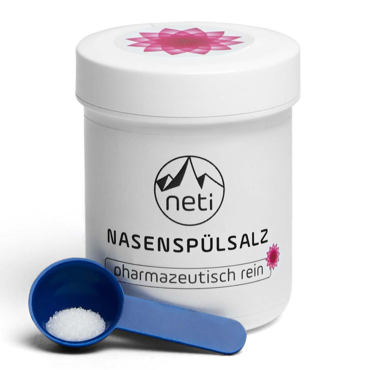 Neti Nasenspülsalz in der Dose