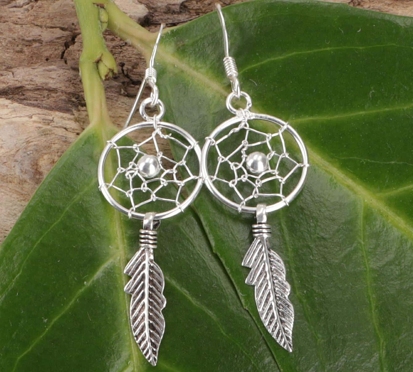Traumfaenger Ohrringe aus silber