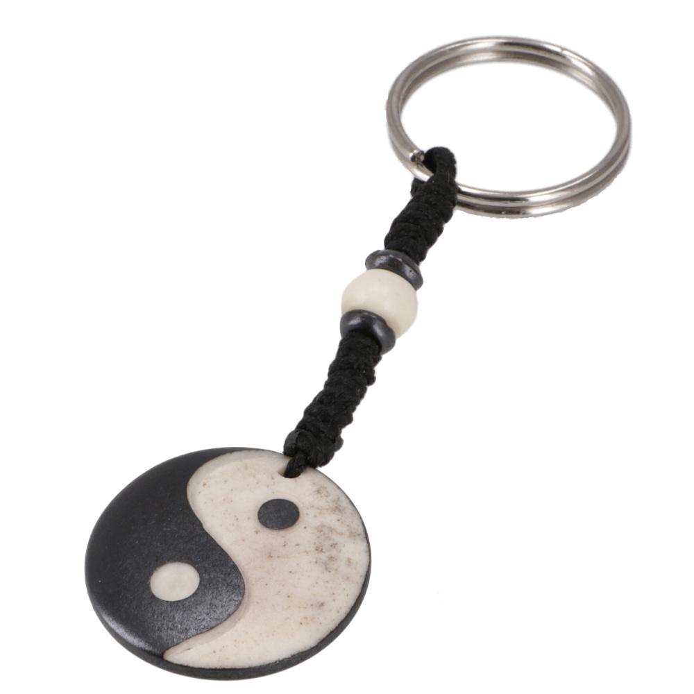 Ethno Schlüsselanhänger aus Tibet mit Yin & Yang