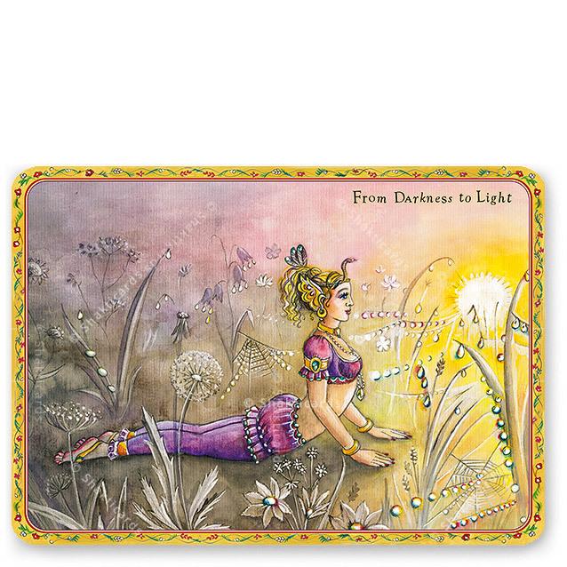 Shakti Card Nr. 02 from darkness to light