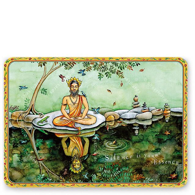 Shakti Card 22 silence is your essence
