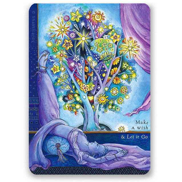 Shakti Card 67 make a wish & let it go