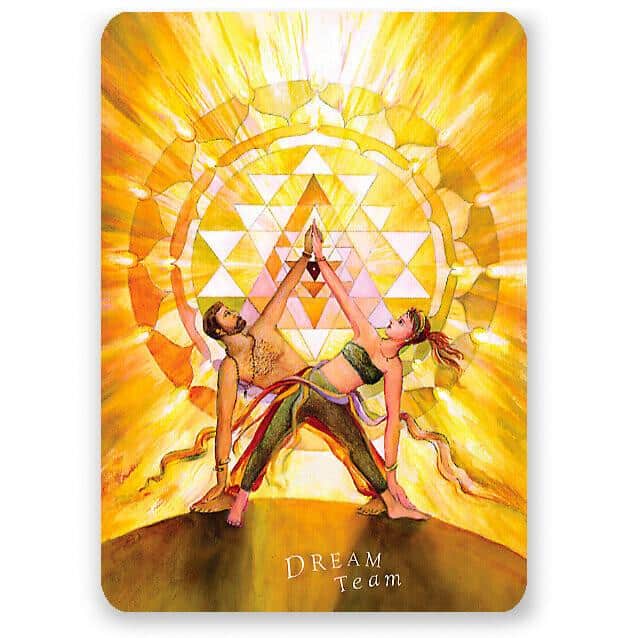 Shakti Card Yoga Postkarte Dream Team