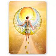 Herzensweg Shakticard Follow your Bliss Yoga Postkarte