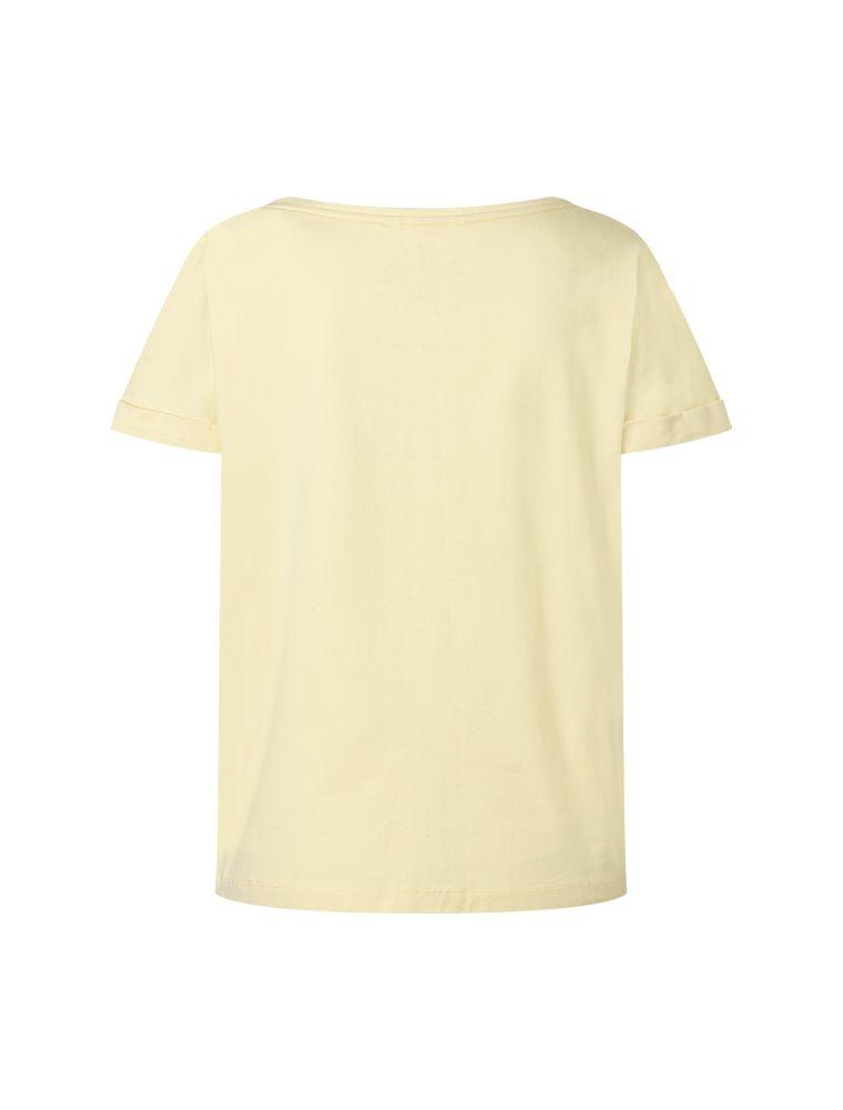 Yoga Shirt Eka Padma vanille Rueckseite