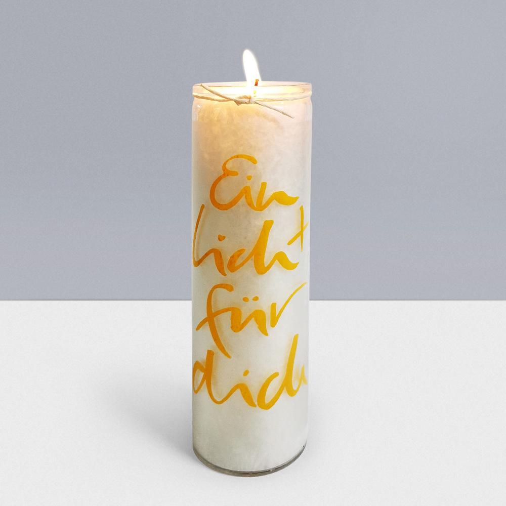 Sign Kerze Ein Licht für dich