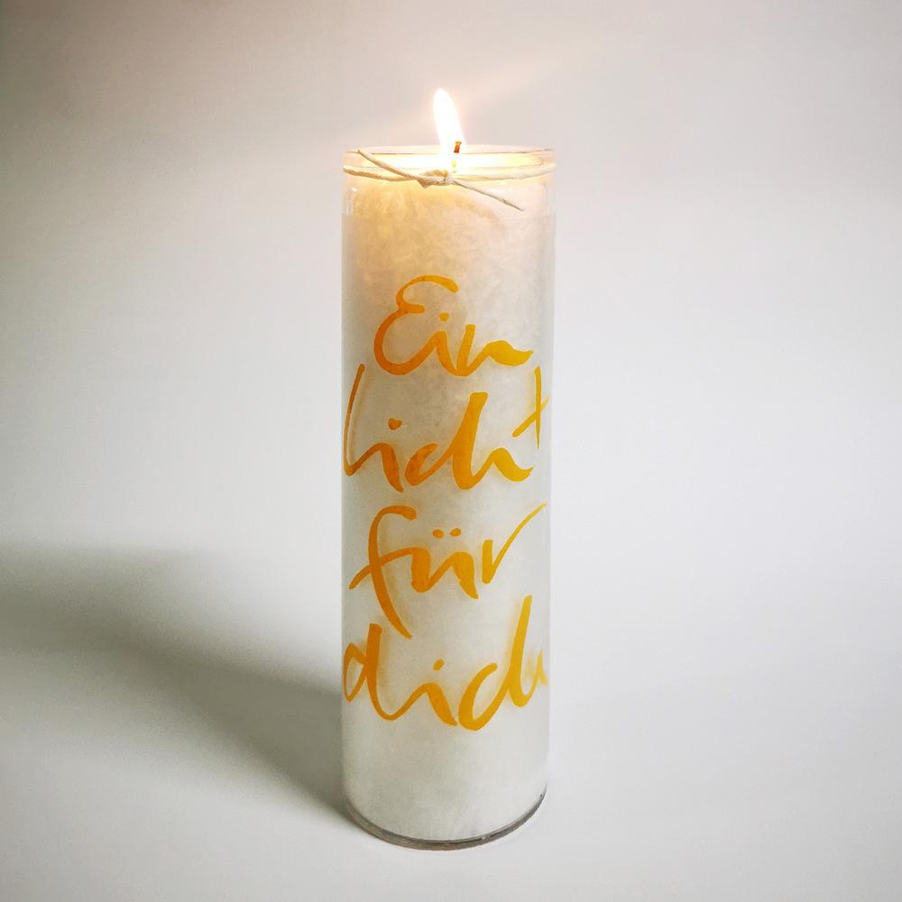 Signs by Jwala Sign Kerze mit Botschaft