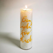 Signs by Jwala Sign Kerze mit Botschaft