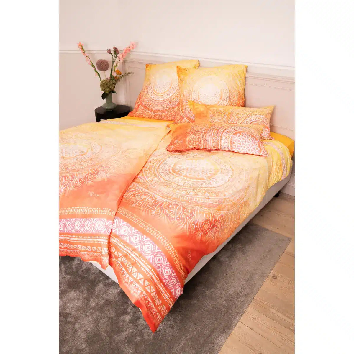 Spirit of Om Bettwaesche Sunrise orange gelb