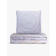 Bettwaesche gold silber Mandala Blume des Lebens von Spirit of Om