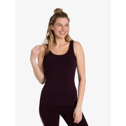 damen tank top aubergine von Spirit of Om