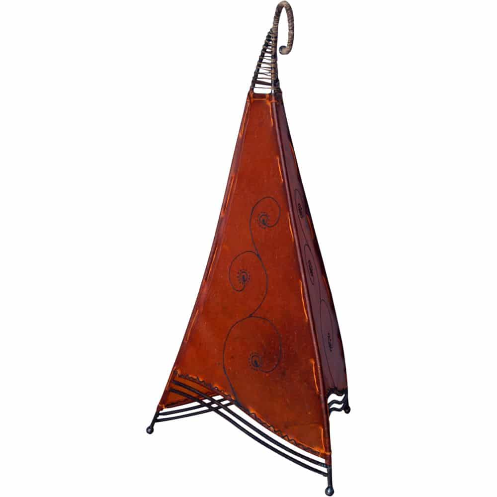 Tischleuchte Bangsal in orange