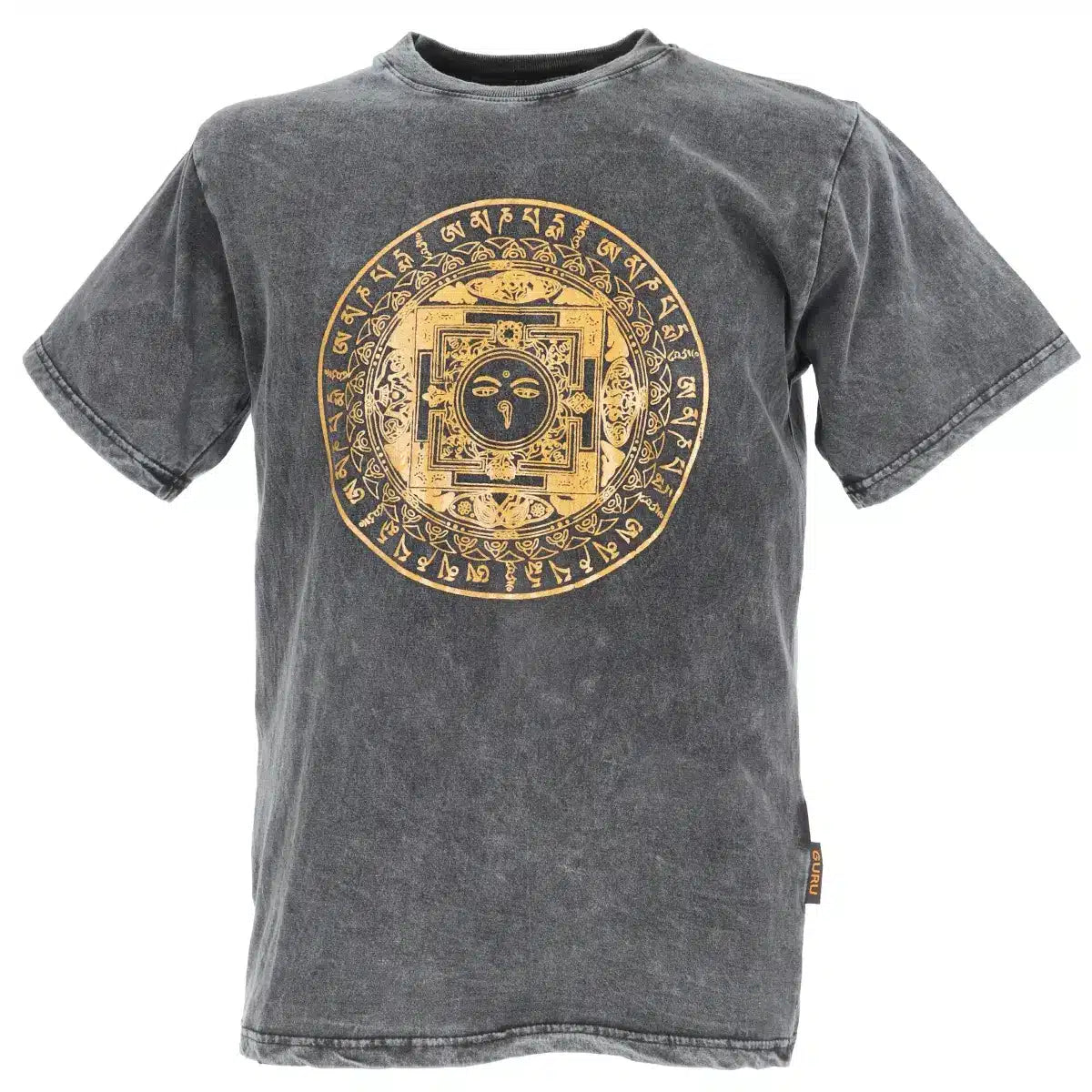 yoga shirt herren mit mandala aus Baumwolle