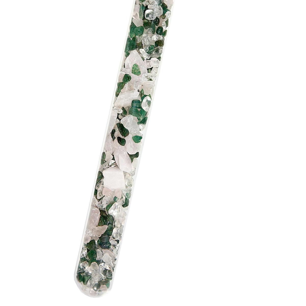 Wasserstab Edelsteinstab fuer Wasser Herzchakra Anahata