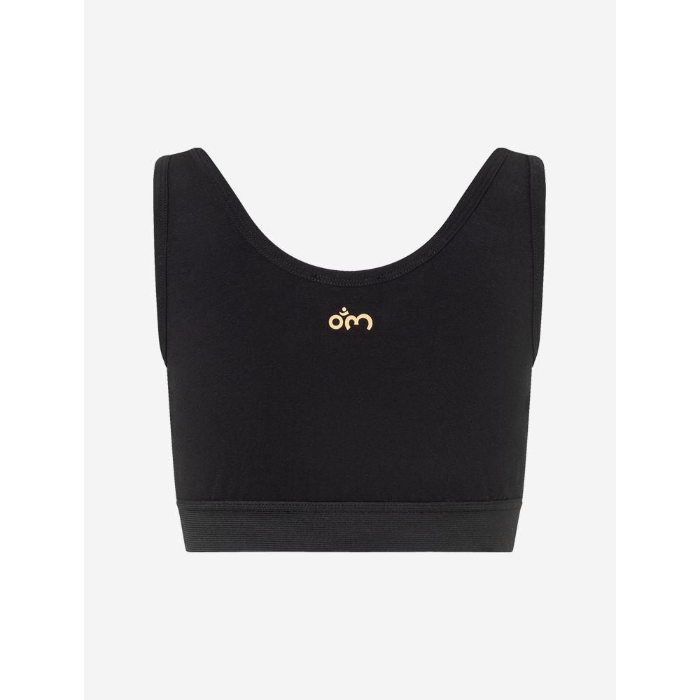 Yoga Bra Padma schwarz Spirit of Om Rueckseite