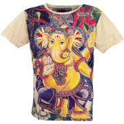T-Shirt Ganesha vanille Vorderseite