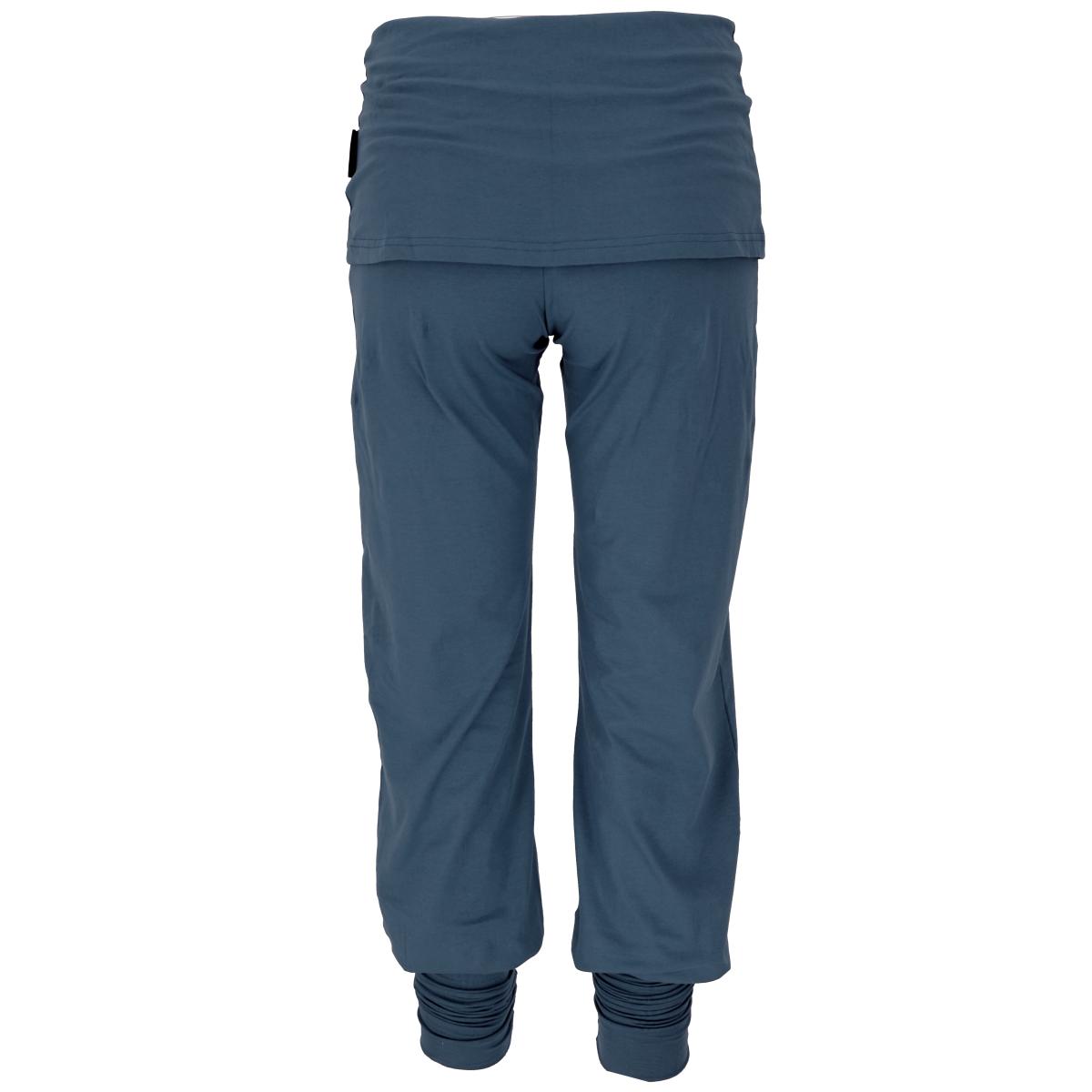 Yogahose mit Rock und Stulpen von Guru Shop in der Farbe orionblau Rueckansicht