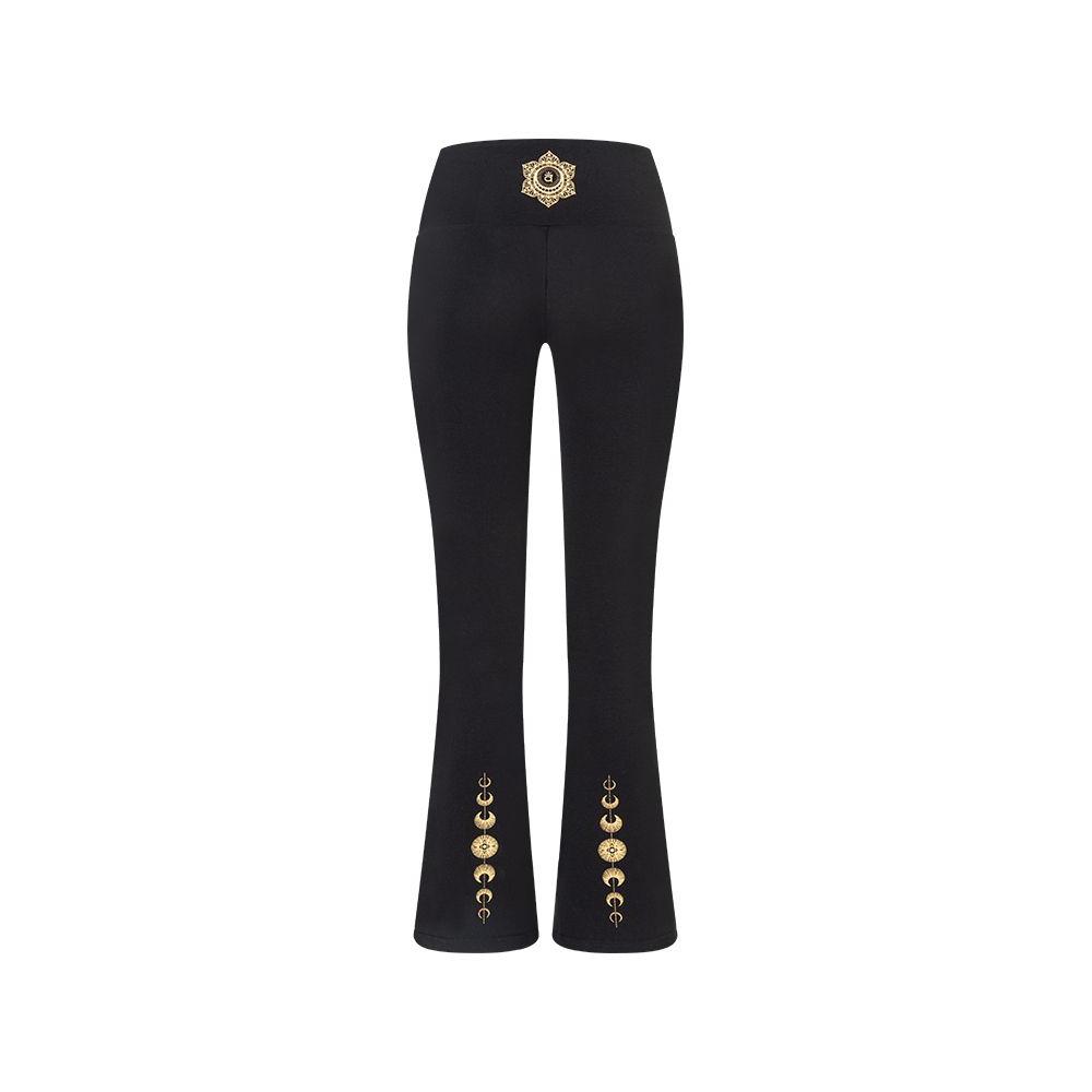 Spirit of Om Wellnesshose Damen Vipra mit hohem Bund von hinten