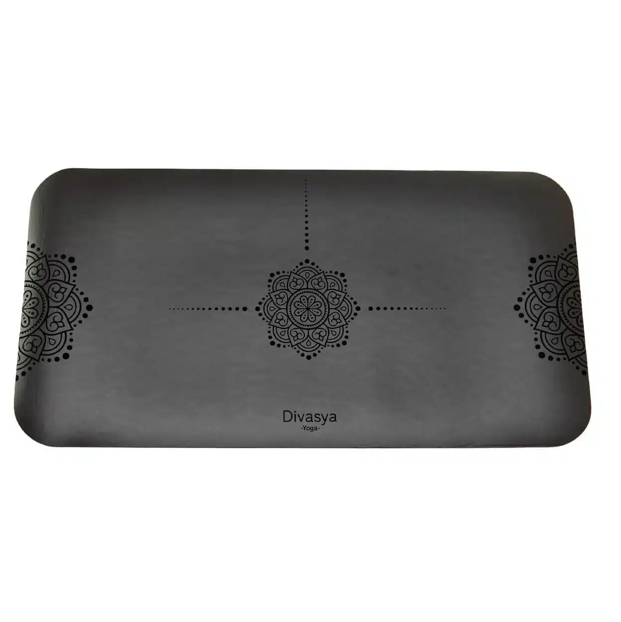 Yoga Pad Divasya aus Naturkautschuk Knieschoner Knie Pad mit Mandala Design