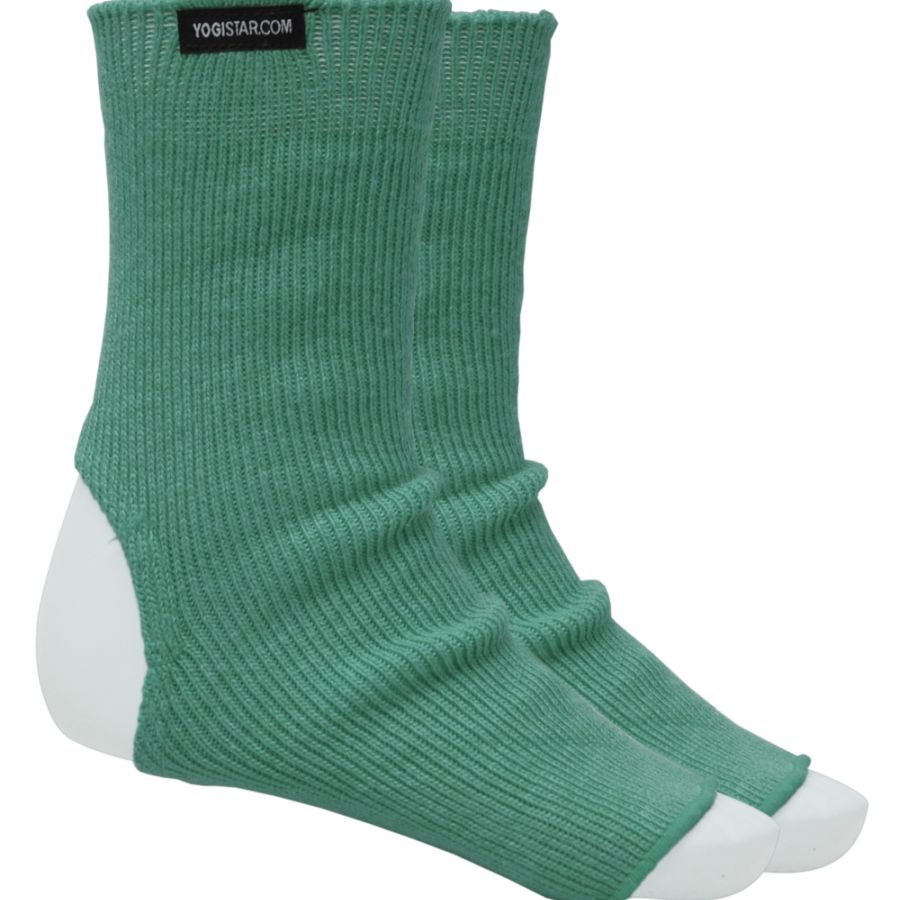 Yogasocken emerald green