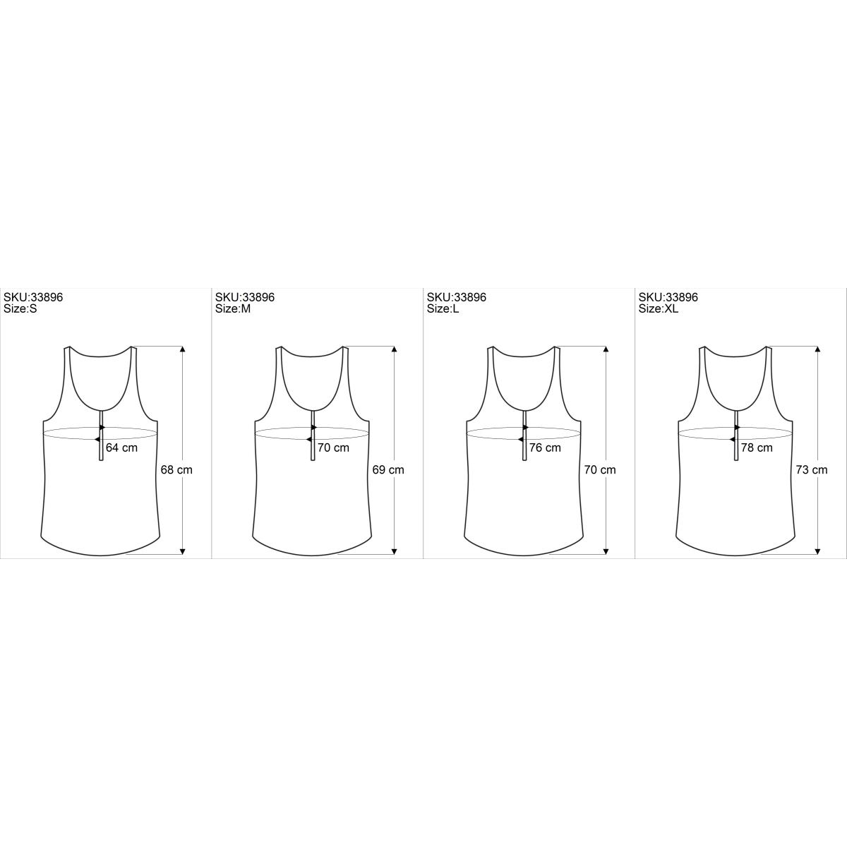 Yogatop Om von Guru Groessentabelle