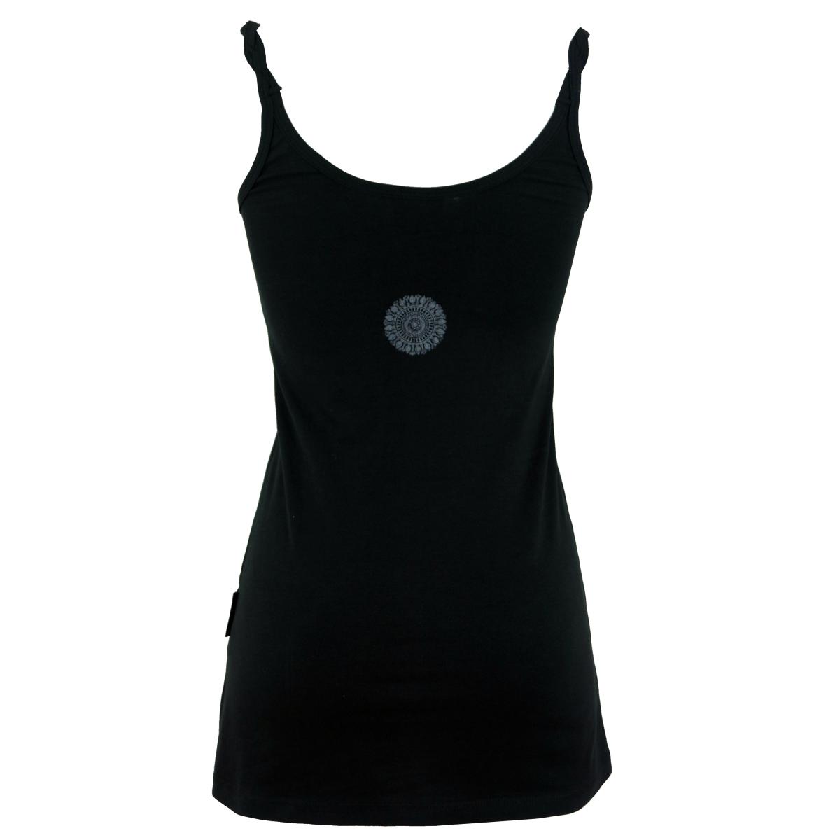 Yogatop Om von Guru in schwarz Rueckseite